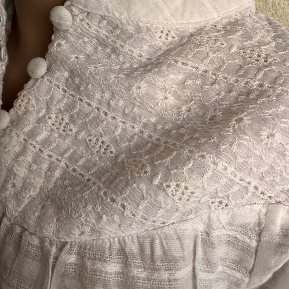 ONE TEA SPOON Desert Angel Longsleeve Top - White EXTRA SMALL NWT - Picture 8 of 9